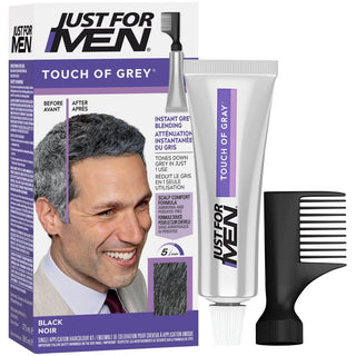 Just For Men Touch of Grey - מסיר שיער אפור לגברים 40 גרם T55 