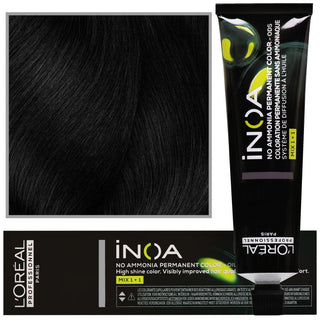 Tinte para el cabello Loreal Name 60ml 1 Negro 
