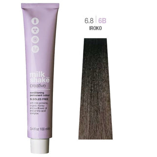 Milk Shake Creative - Tinte para el cabello 100 ml 6.8 | 6B || Rubio cobrizo oscuro 