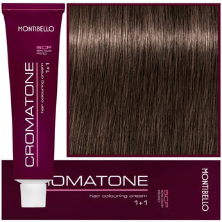 Tinte para el cabello Montibello Cromatone 60ml P 7 | Rubia Plus 