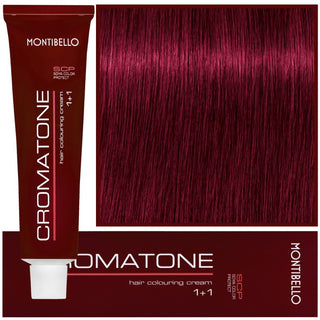 Montibello Cromatone tinte para el cabello 60ml X 78 | Xtream Purple Red 