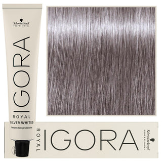 Schwarzkopf Professional Igora Silver Whites Grigio Lilla 60ml — Tintura tonalizzante