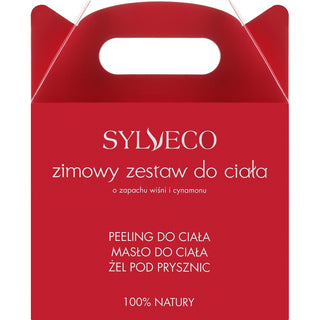 Sylveco Winter Set peeling 265ml + bagnoschiuma 150ml + burro corpo 250ml — Set corpo