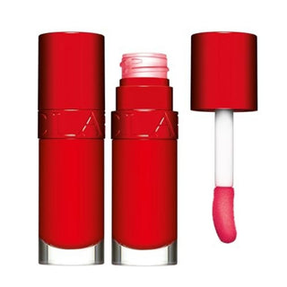 Clarins Comfort Olio Labbra Rosso Iconico Per Il 10° Anniversario — Olio labbra colorato