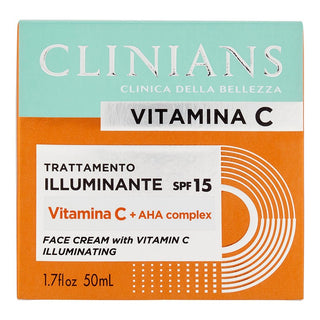 Clinians Crema Viso Illuminante Con Vitamina C 50ml — Crema viso