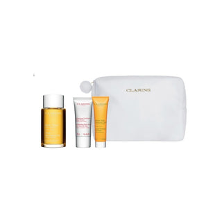 Clarins Cofanetto Rituale Benessere Corpo Huile Tonic 100ml — Set Corpo