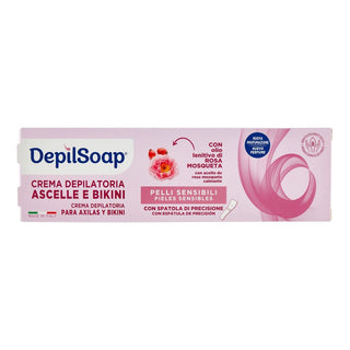 Depilsoap Crema Depilatoria Ascelle Bikini D 12 — Crema depilatoria