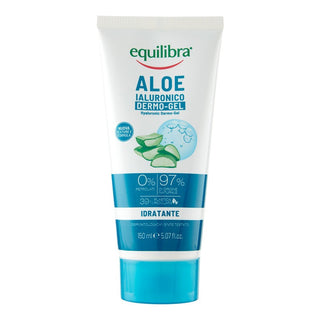 Equilibra Aloe Dermo Gel Hyaluronisch Feuchtigkeitsspendend Beruhigend Tube 150 Ml 