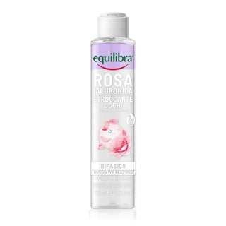 Equilibria Struccante Bifasico Occhi Rosa Ialuronica 125 ml — Struccante occhi