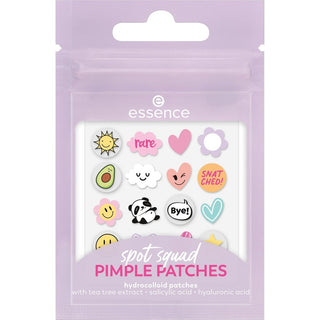 Essence Spot Squad Pimple Patches - Patchs anti-imperfections pour le visage 
