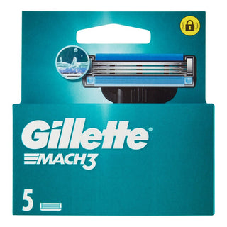 Gillette Mach3 Lamette 5 pezzi — Lamette Rasoio