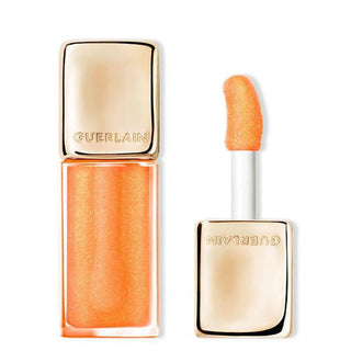 Guerlain Kisskiss Bee Glow Óleo - Edição Limitada 389 Sprakling Peach 