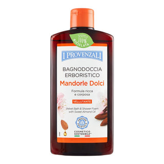 I Provenzali Baño de Espuma Herbolario con Aceite Hidratante de Almendras Dulces 400 Ml 