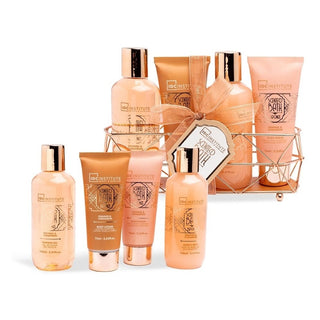 Idc Institute Cofre de Baño Bronze Orange & Cinnamon Set Corporal 4 Piezas 