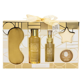 Idc Institute Cofanetto Bagno Gold Relax Essentials Set Corpo 5 Pezzi — Set corpo