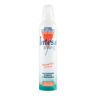 Intesa Spuma Styling Per Capelli Ricci Estratto Di Ortica E Pantenolo 300 ml — Mousse Capelli