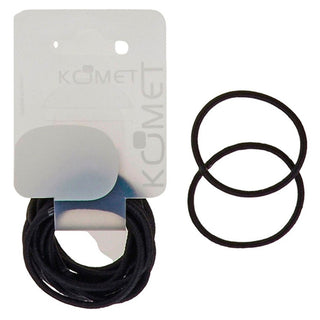 Komet Elastici Neri Grandi 12 pz 355 — Elastici Capelli