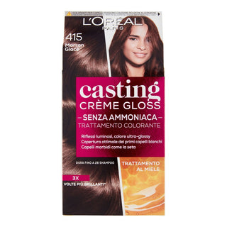 L Oreal Paris Coloration pour Cheveux Casting Creme Gloss Sans Ammoniaque N415 Maron Glace 