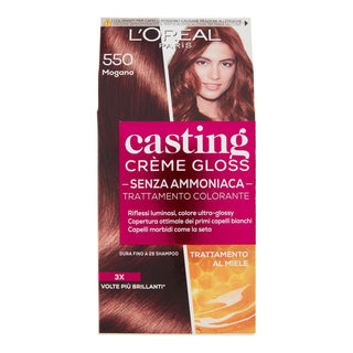 L Oréal Paris Coloration pour cheveux Casting Creme Gloss Sans Ammoniaque N550 Acajou 