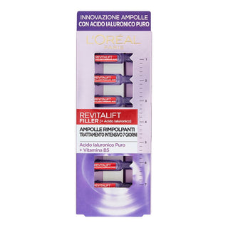 L Oreal Paris Ampollas X7 Redensificantes e Hidratantes Revitalift Filler 
