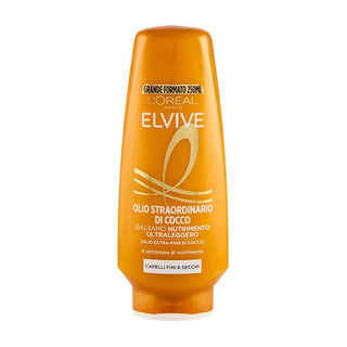 L'Oréal Paris Elvive Olio Straordinario Cocco Balsamo Capelli Fini 250 ml — Balsamo