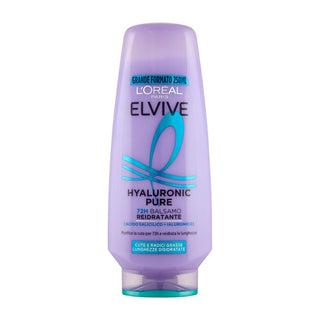 L Oreal Paris Elvive Hyaluron Pure 72H Rehydrierender Balsam für fettige Kopfhaut und Ansätze 250 ml 
