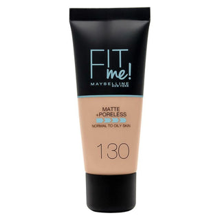 Maybelline Dækkende matterende foundation Fit Me Matte & Poreless 130 - Buff Beige 