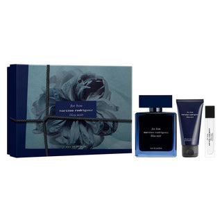 Narciso Rodriguez מארז Bleu Noir או דה פרפום 100 מ"ל עם ג'ל רחצה 50 מ"ל וספריי לנסיעות 10 מ"ל 