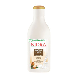 Nidra Bagnoschiuma Latte Nutriente Argan 750 ml — Bagnoschiuma
