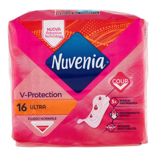 Nuvenia תחבושות היגייניות אולטרה אנטומיות 16 יח' 