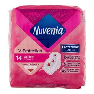 Nuvenia Compresas Ultra Normales Con Alas 14 Compresas 