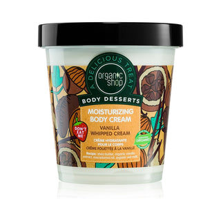 Organic Shop Crema Corporal Hidratante - Crema de Vainilla 450 Ml 