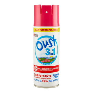 Oust 3In1 Disinfettante Elimina Odori Fresh Garden 400 ml — Disinfettante