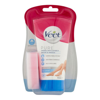 Veet Crema Depilatoria Bajo La Ducha Silk&Fresh Pieles Sensibles 150 Ml 