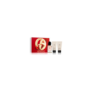 R Armani Si Edp 50Ml + Körpercreme 50 Ml + Duschgel 50 Ml 