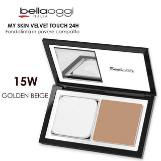 Bella Oggi My Skin Velvet Touch Base de Maquillaje Compacta Golden Beige 
