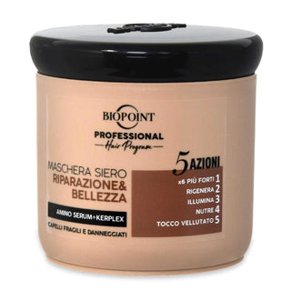 Biopoint Mascarilla Sérum Reparación y Belleza 400 Ml 