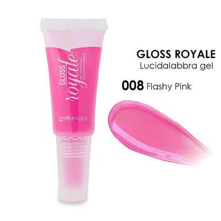 Bella Oggi Gloss Royale Brillo de labios en gel con jalea real Flashy Pink 008 