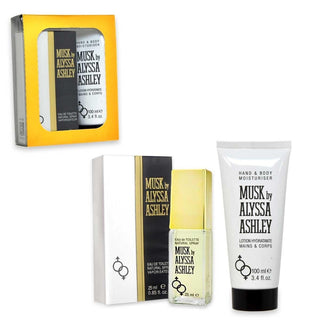 Alyssa Ashley Musk 25 ml + Lozione Corpo 100 ml — Set Profumo e Corpo