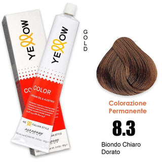 Alfaparf Yellow Permanente 8.3 100 ml — Colorazione Capelli