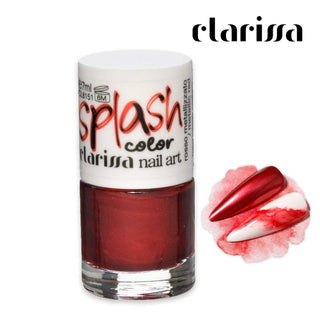 Clarissa Splash Color Rojo Metalizado 7 Ml 