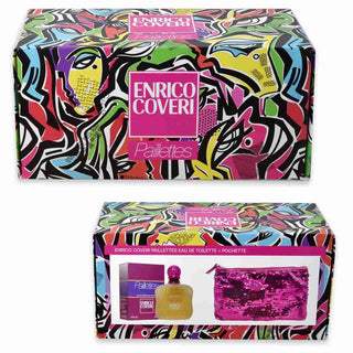 Enrico Coveri Paillettes Eau de Toilette 75 ml + Pochette — Set profumo