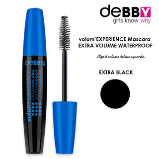 Debby Volum'Experience Waterproof Black Mascara 