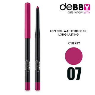 Debby Waterproof Lip Pencil 7 Cherry 