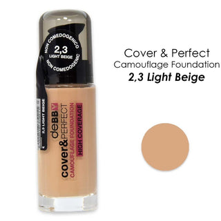 Debby Cover&Perfect Camouflage Foundation 2.3 Light Beige 