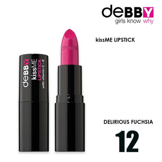 Debby Lipstick Kiss Me Lipstick Creamy 12 