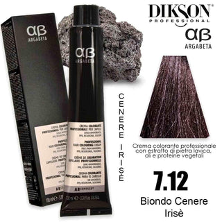 Dikson Argabeta Color 100 ml 7.12 Biondo Cenere Iris — Colorazione capelli