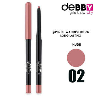 Debby Waterproof Lip Pencil 2 Nude 