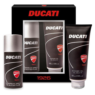 Ducati Cofanetto 1926 Deodorante 150 ml + Gel Doccia 200 ml Uomo — Set profumo