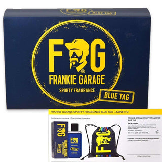 Frankie Garage Cofanetto Blu + Zaino Con Spago — Set Accessori